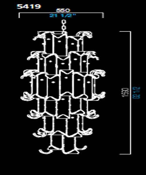 Подвесной светильник Barovier&Toso 5419 Barovier&Toso