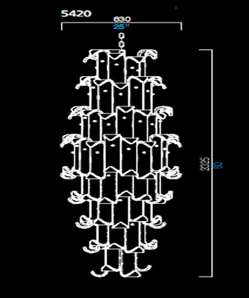 Подвесной светильник Barovier&Toso 5420 Barovier&Toso