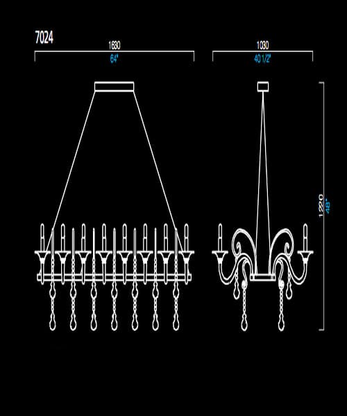 Подвесной светильник Barovier&Toso 7024 Barovier&Toso