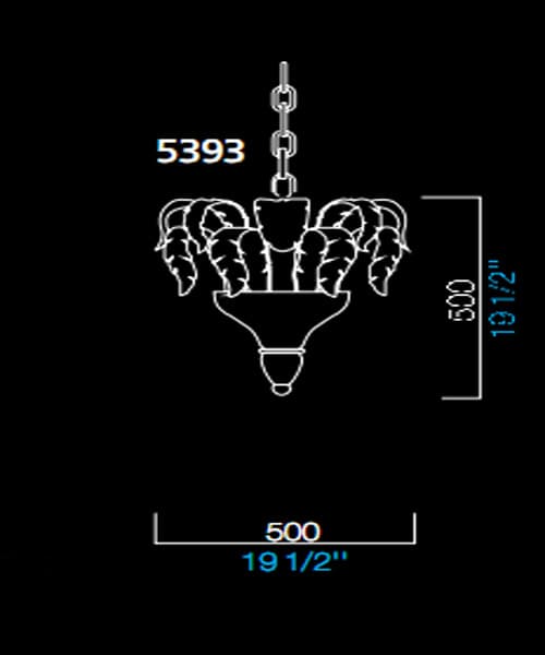 Подвесной светильник Barovier&Toso 5393 Barovier&Toso
