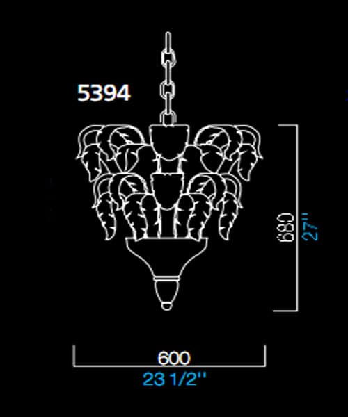 Подвесной светильник Barovier&Toso 5394 Barovier&Toso