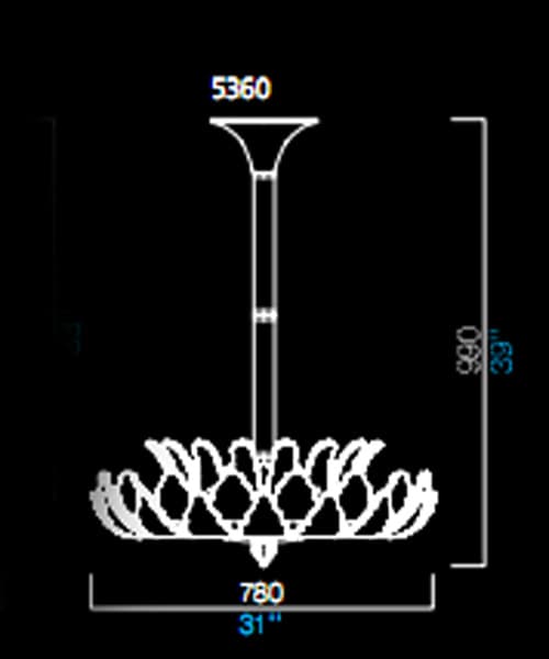 Потолочный светильник Barovier&Toso 5360 Barovier&Toso