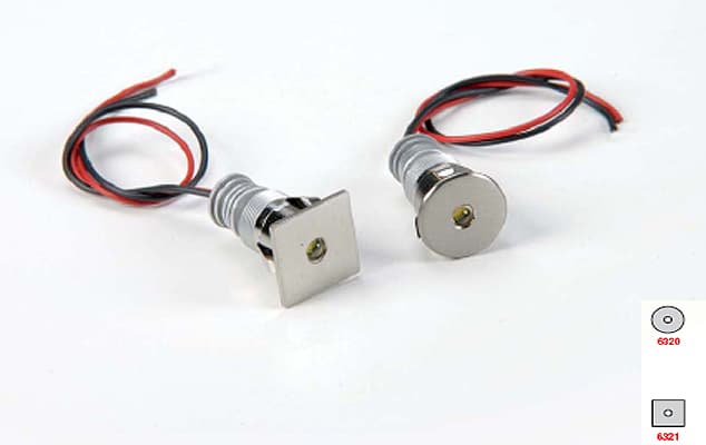 Встраиваемый в потолок светильник EgoLed Dot 6320-6321