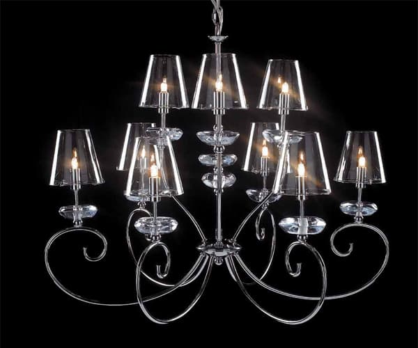 Подвесной светильник MM Lampadari MM LAMPADARI Bell 1Z001/6+3 MM Lampadari