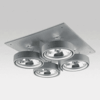 Встраиваемый в потолок светильник Delta Light GRID IN ZB 4 QR Delta Light