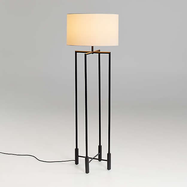 Торшер Crate and Barrel Bodil Four Legged Floor Lamp Crate and Barrel