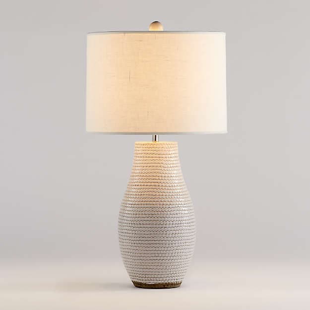 Настольная лампа Crate and Barrel Cane Table Lamp Crate and Barrel