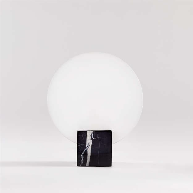 Настольная лампа Crate and Barrel Luz Disc Table Lamp Crate and Barrel