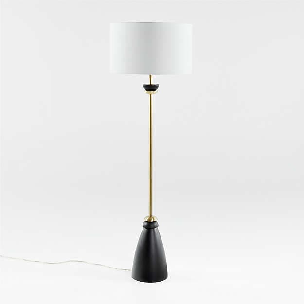Торшер Crate and Barrel Olsted Floor Lamp Crate and Barrel