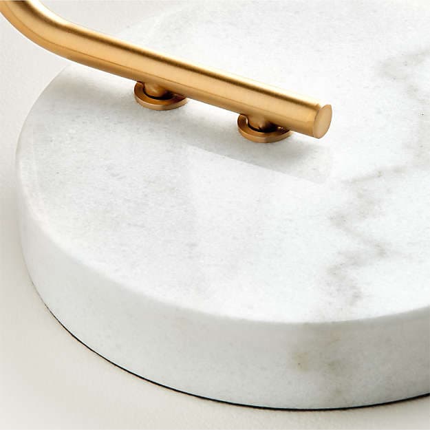 Торшер Crate and Barrel Oralee Glass Cylinder Floor Lamp — фото 3