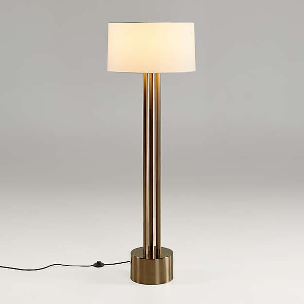 Торшер Crate and Barrel Pipette Tube Floor Lamp Crate and Barrel