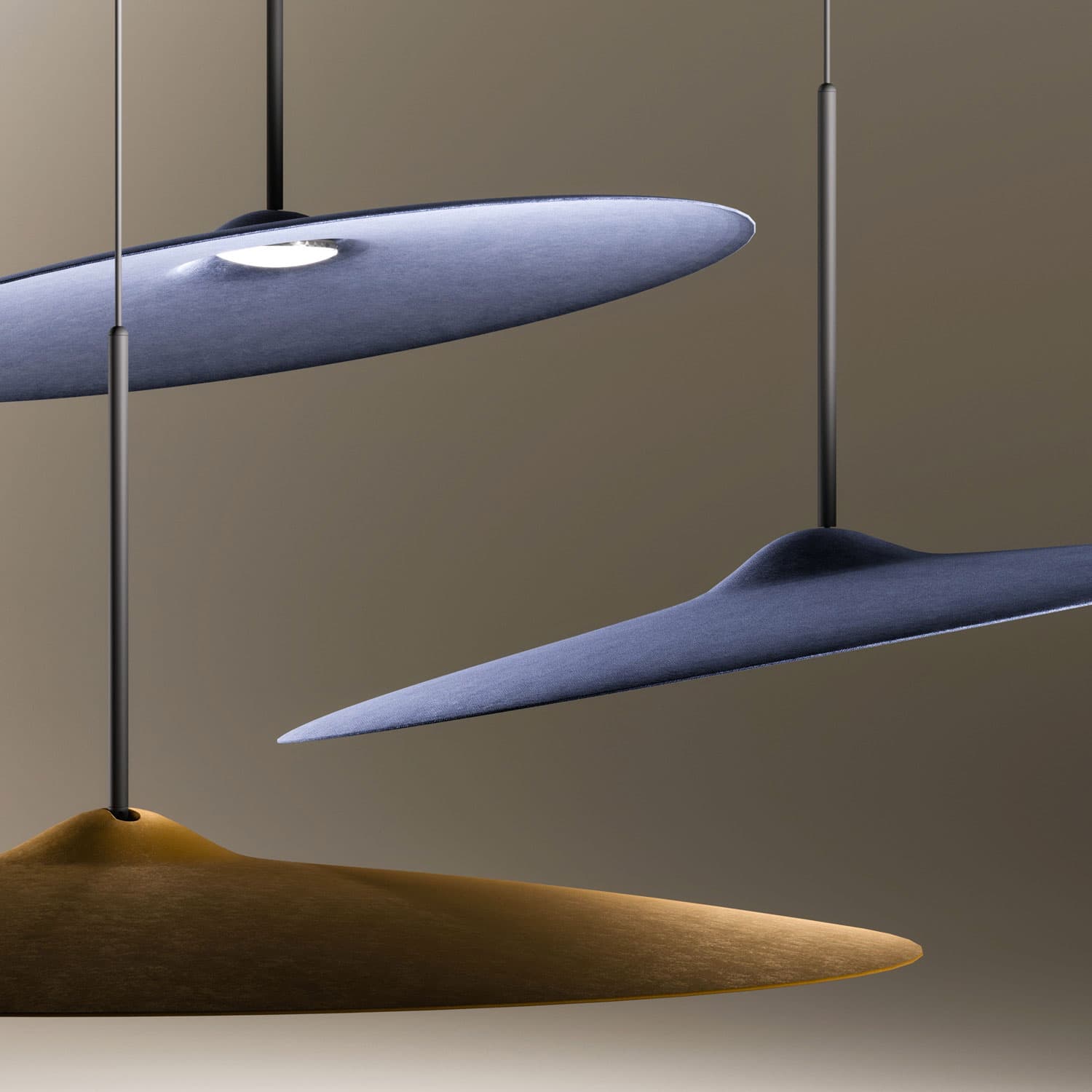 Подвесной светильник Fabbian Acustica Fabbian