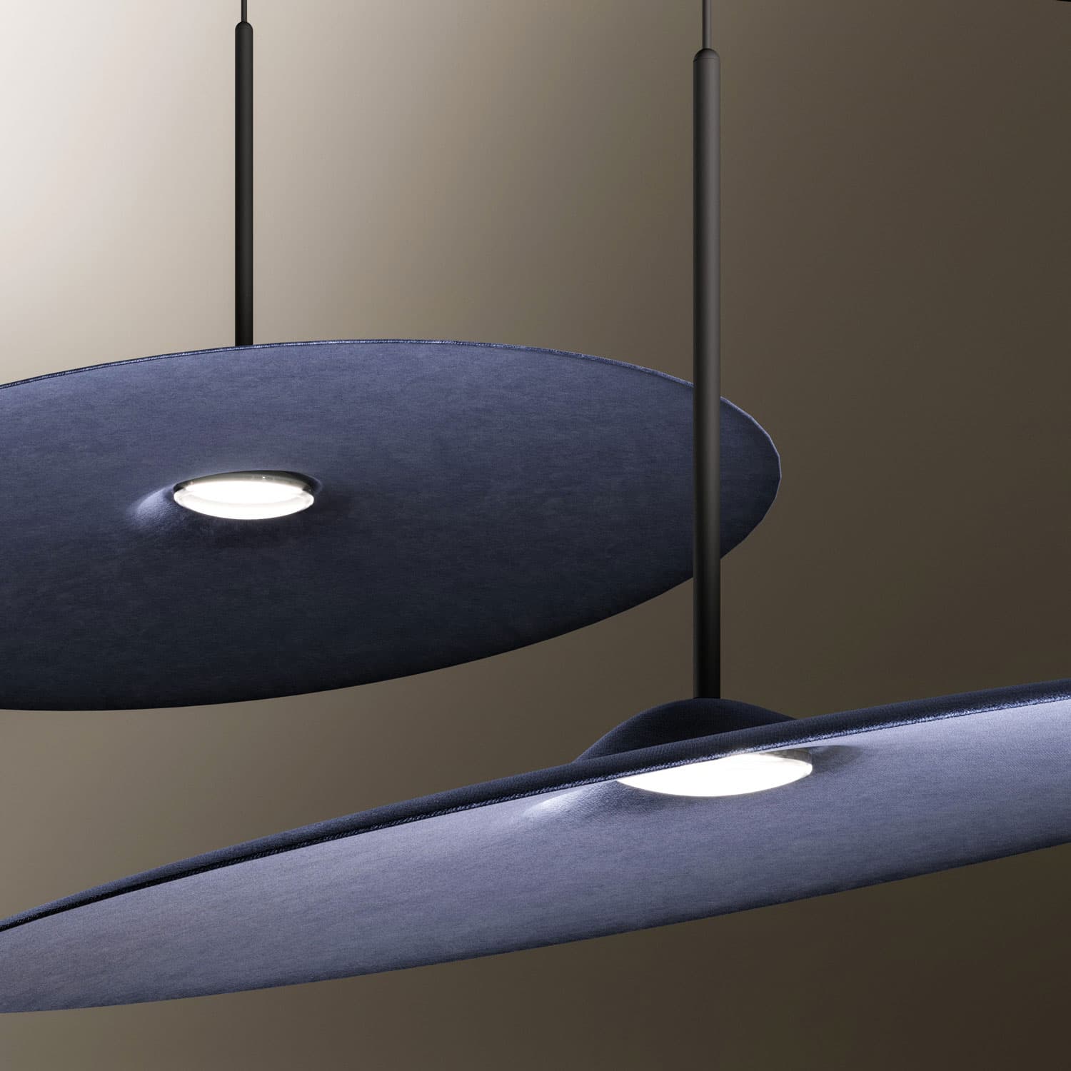 Подвесной светильник Fabbian Acustica Fabbian