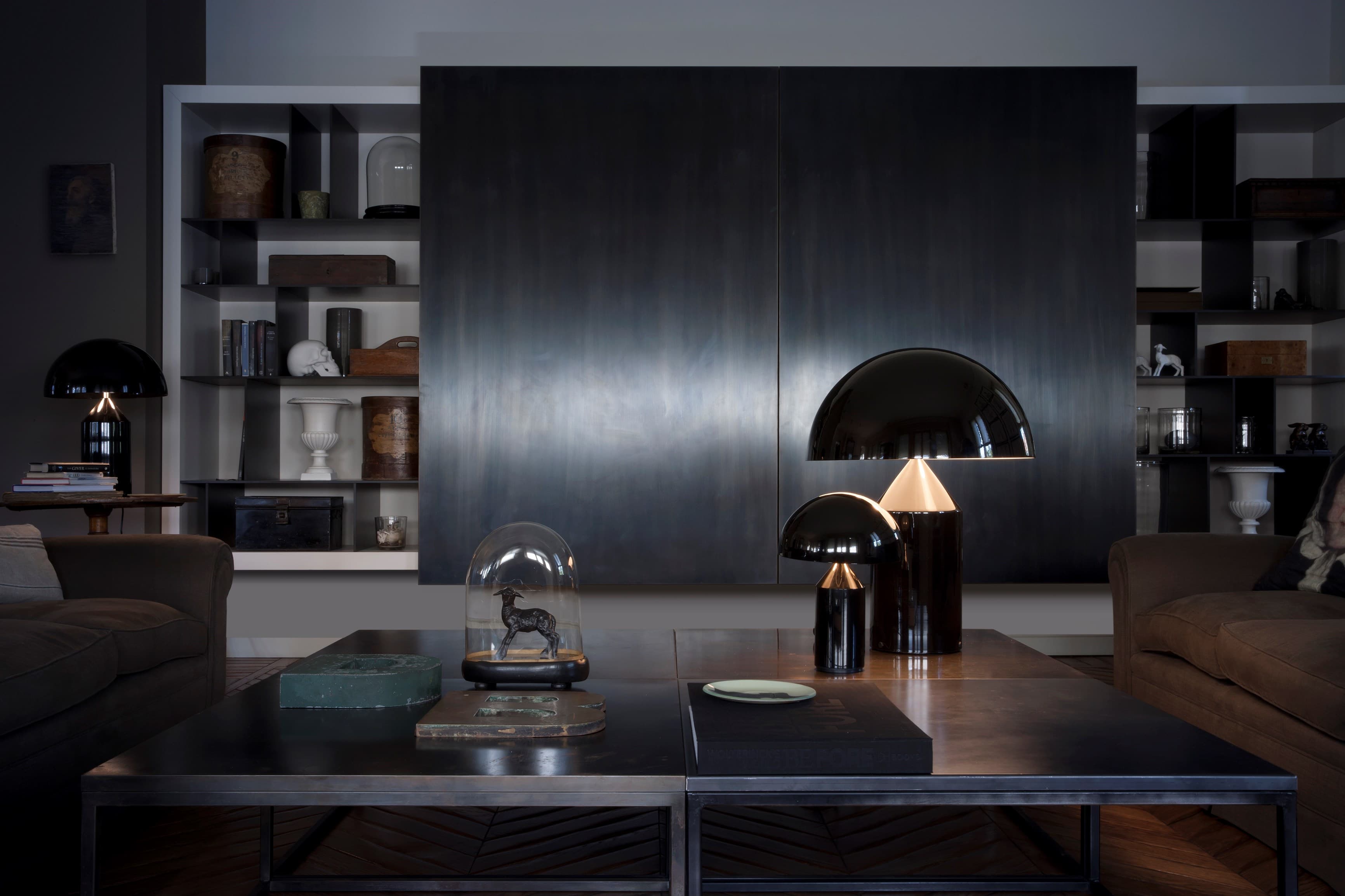 Настольная лампа Oluce Atollo metal Oluce