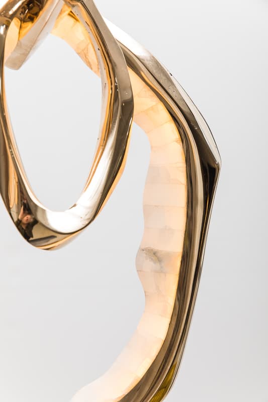 Подвесной светильник Markus Haase Bronze and Onyx Circlet Pendant Markus Haase