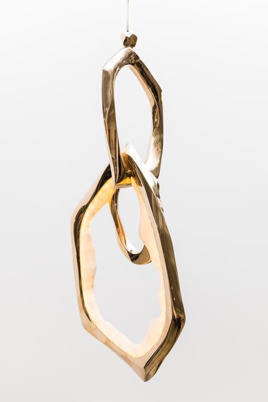 Подвесной светильник Markus Haase Bronze and Onyx Circlet Pendant Markus Haase