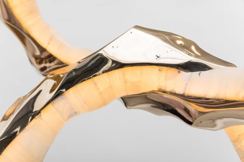 Подвесной светильник Markus Haase Bronze and Onyx Circlet Chandelier Markus Haase