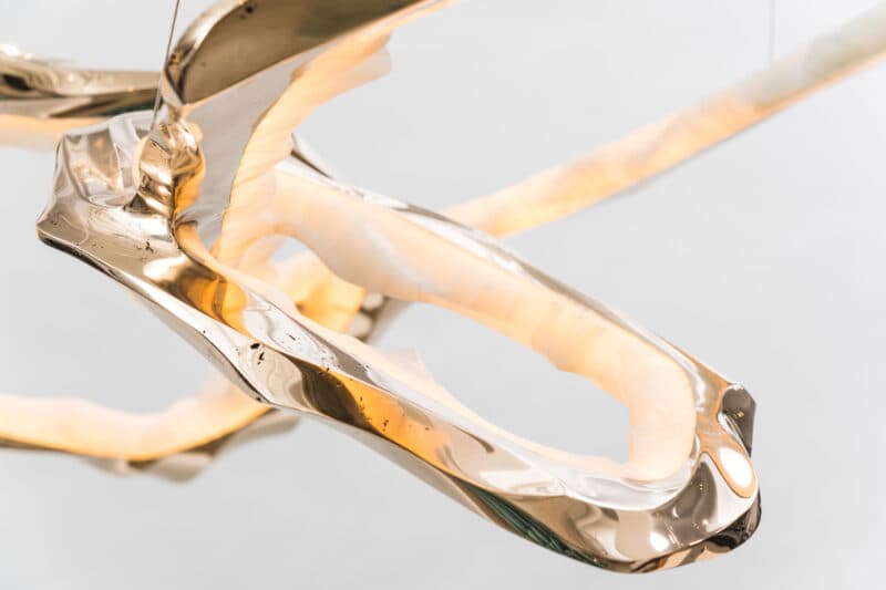 Подвесной светильник Markus Haase Bronze and Onyx Circlet Chandelier III Markus Haase