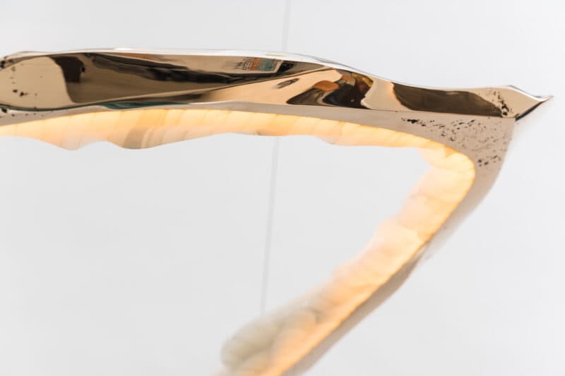 Подвесной светильник Markus Haase Bronze and Onyx Circlet Chandelier III Markus Haase