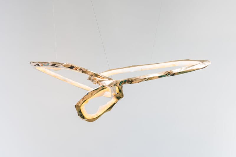 Подвесной светильник Markus Haase Bronze and Onyx Circlet Chandelier III Markus Haase