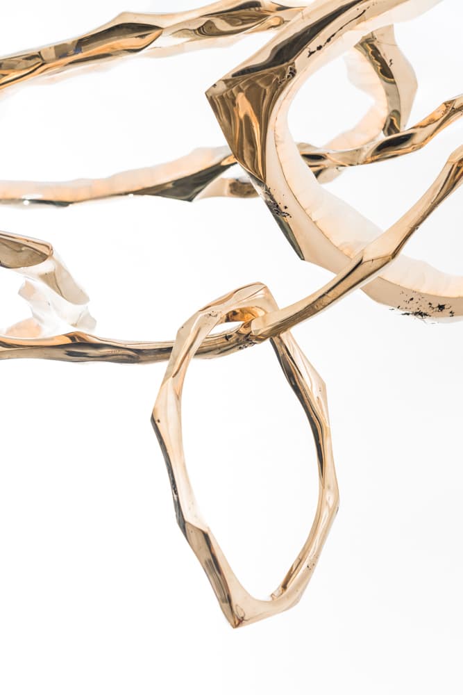 Подвесной светильник Markus Haase Bronze and Onyx Cloud Chandelier Markus Haase