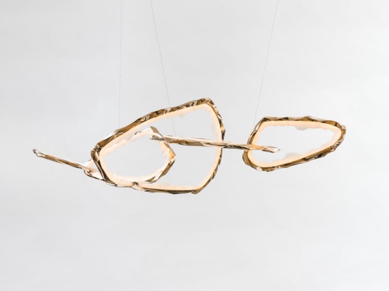 Подвесной светильник Markus Haase Bronze and Onyx Circlet Chandelier II Markus Haase