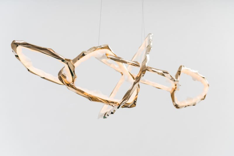 Подвесной светильник Markus Haase Bronze and Onyx Circlet Chandelier II Markus Haase