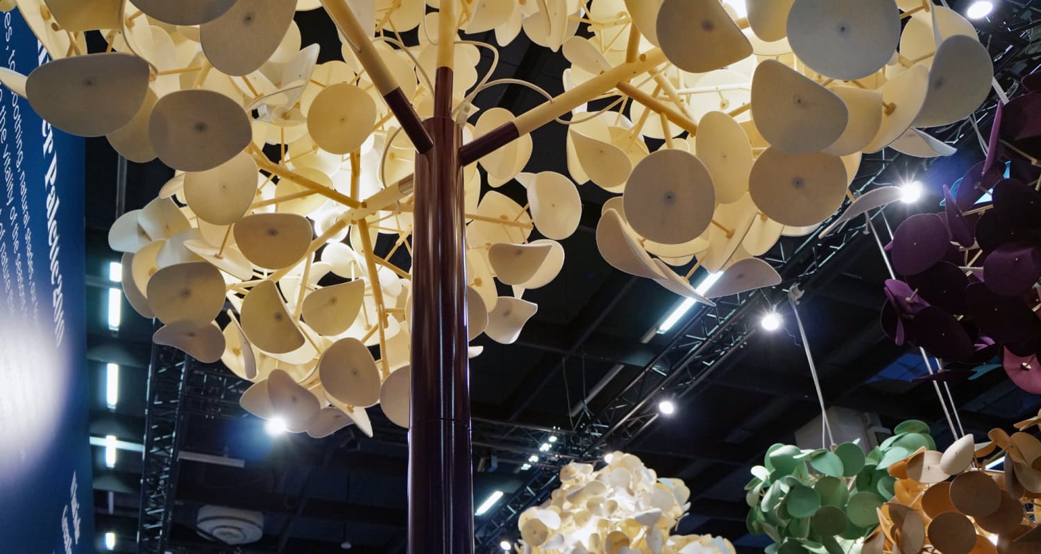 Напольный светильник Green Furniture Concept Leaf Lamp Metal Tree M Green Furniture Concept