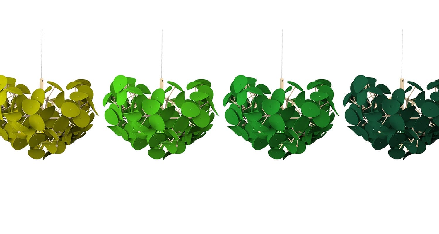 Подвесной светильник Green Furniture Concept Leaf Lamp Pendant Green Furniture Concept