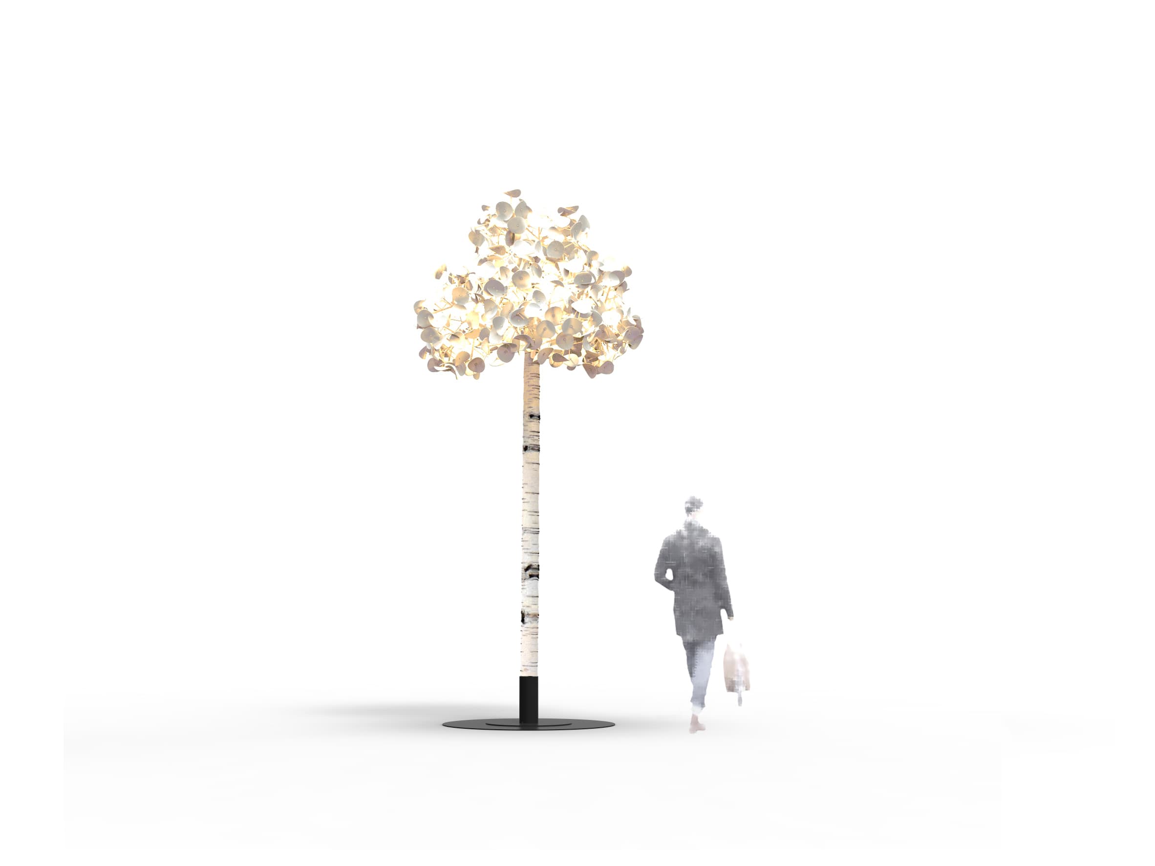 Напольный светильник Green Furniture Concept Leaf Lamp Tree S Green Furniture Concept