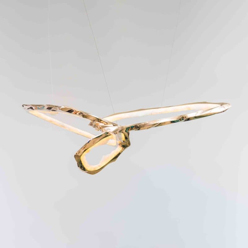 Подвесной светильник Markus Haase Bronze and Onyx Circlet Chandelier III Markus Haase