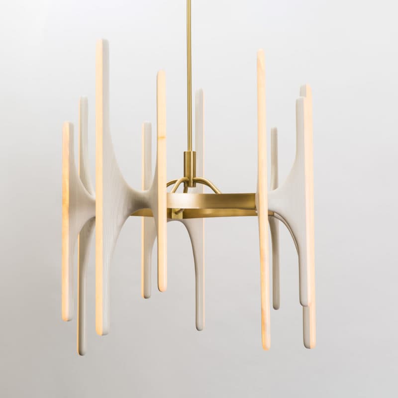 Люстра Markus Haase Bleached Ash and Onyx Chandelier