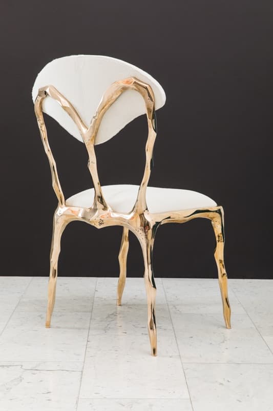 Стул Markus Haase Faceted Bronze Dining Chair