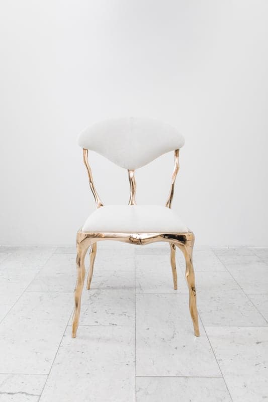Стул Markus Haase Faceted Bronze Dining Chair