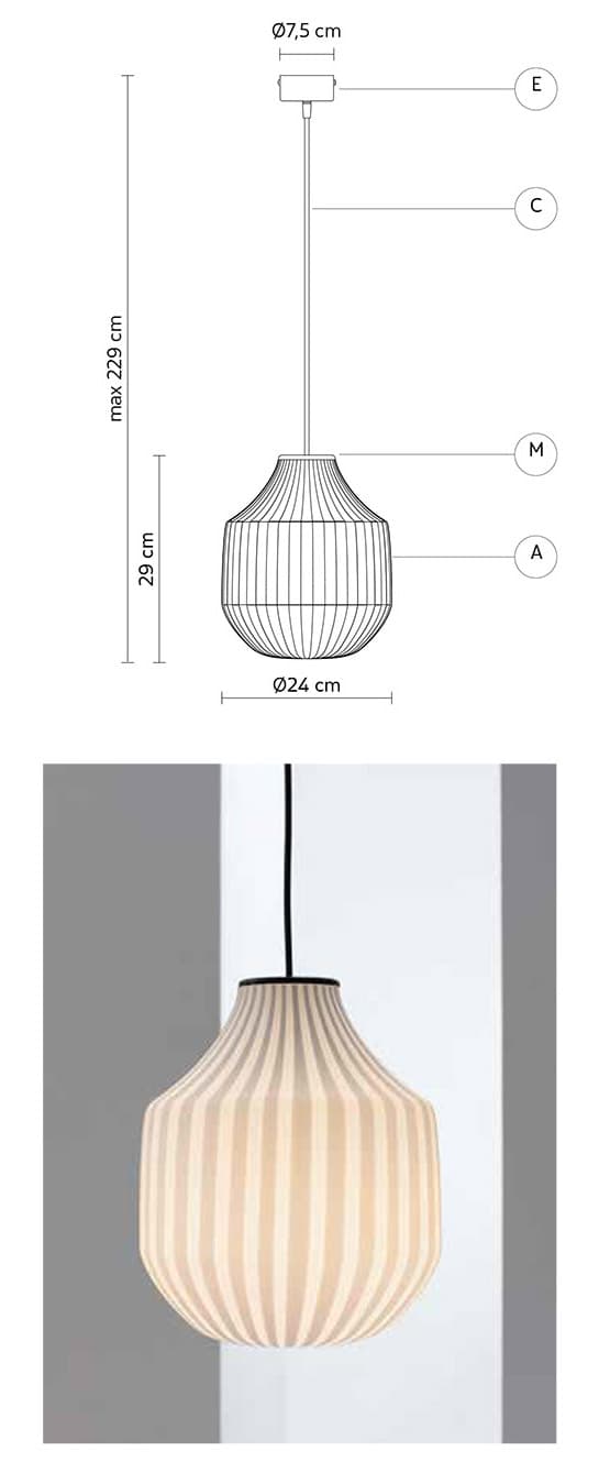 Подвесной светильник Karman Circus SE258 BB INT Karman