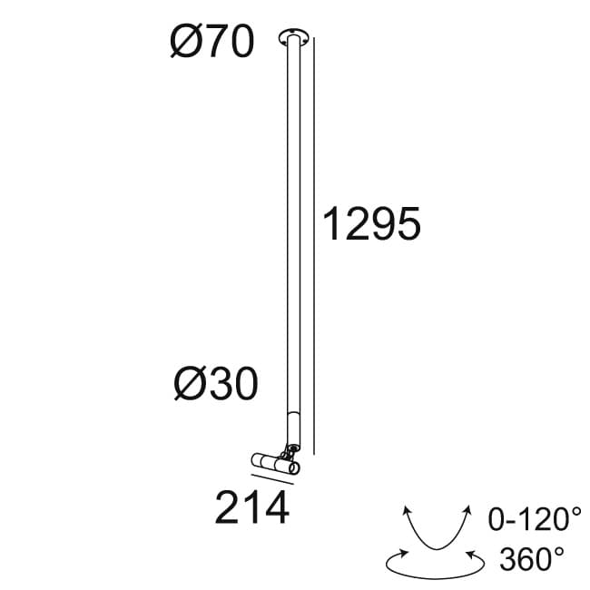 Потолочный светильник Delta Light XY180 S120 MINI Delta Light