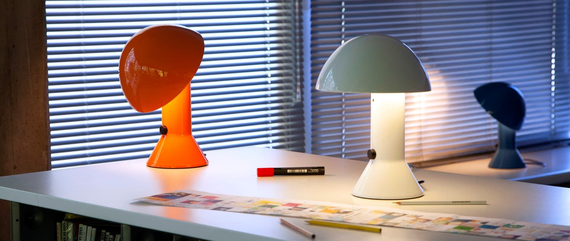 Настольная лампа Martinelli Luce 685 elmetto Martinelli Luce