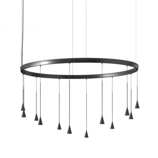 Подвесной светильник BOVER Skybell Circle S/12L/40