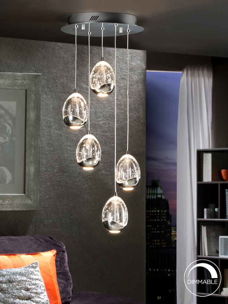 Подвесной светильник SCHULLER Rocio 3LED Ø25 SCHULLER