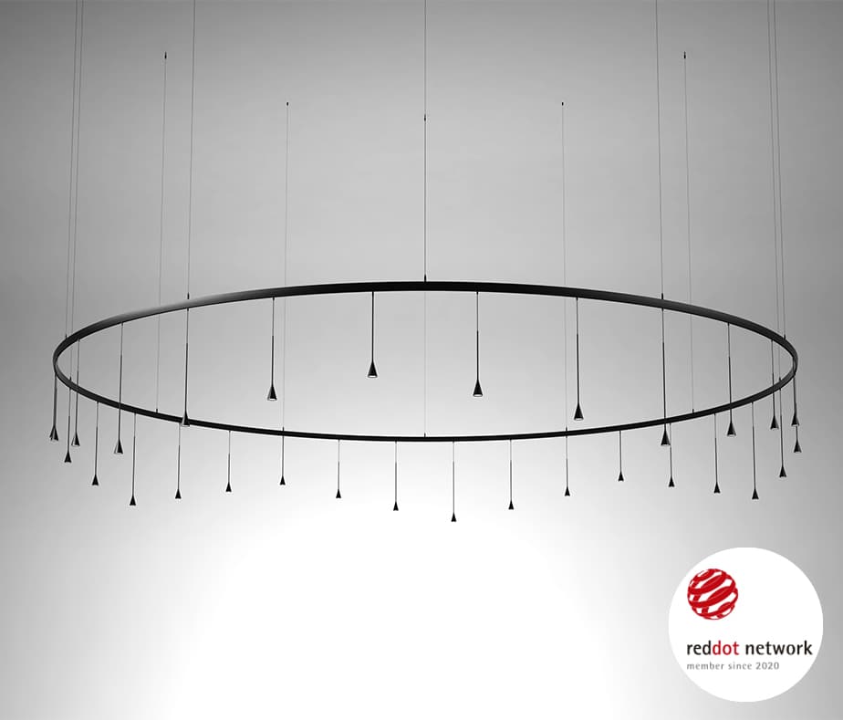 Подвесной светильник BOVER Skybell Circle S/12L/40 — фото 7