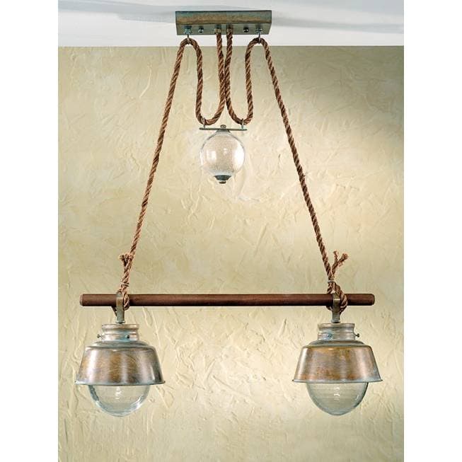 Подвесной светильник Lustrarte Nautica Amarras Mod.202 Lustrarte