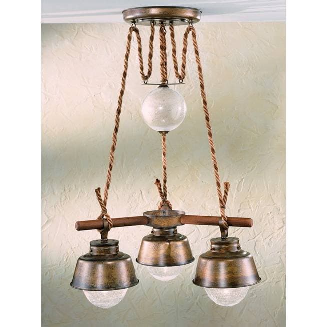 Подвесной светильник Lustrarte Nautica Amarras Mod.202 Lustrarte