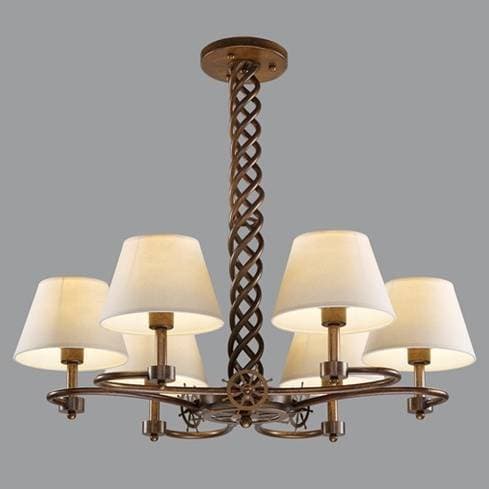 Подвесной светильник Lustrarte Nautica Capstan Mod.309/6BA+D20