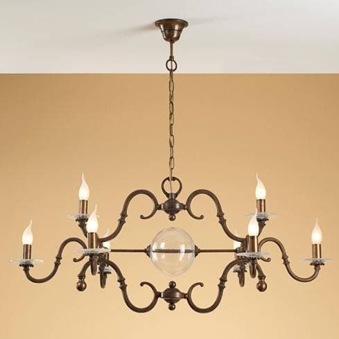 Подвесной светильник Lustrarte Classico Etrusca Mod.362_8L Lustrarte