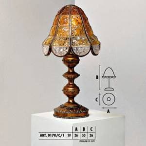 Настольный светильник Longobard 0170/C/1 1F Longobard