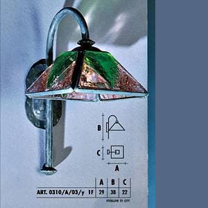 Настенный светильник  Longobard ERREBI 0310/A/03/y 1F Longobard