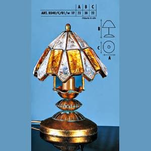 Настольный светильник  Longobard ERREBI 0340/С/01/w 1F Longobard