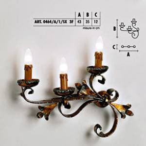 Настенный светильник  Longobard GRANADA 0464/A/1/SX 3F