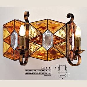 Настенный светильник  Longobard 0480/A/03 3+2F Longobard