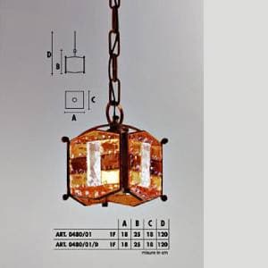 Подвесной светильник Longobard 0480/01 1F Longobard